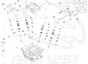 2 Válvula de admisión 125 Aprilia - 125 Orcal - 125 FB Mondial