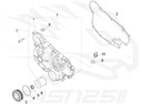 10 Sensore pressione olio 125 Aprilia - 125 Orcal - 125 FB Mondial